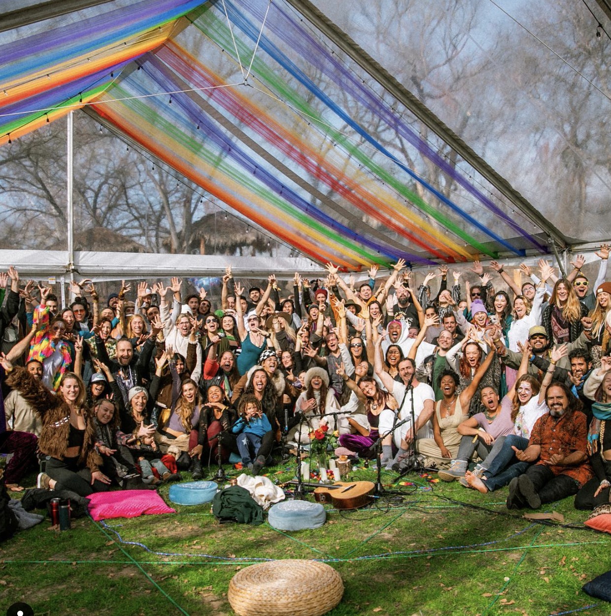 Solarpunk Summit gathering moment 4
