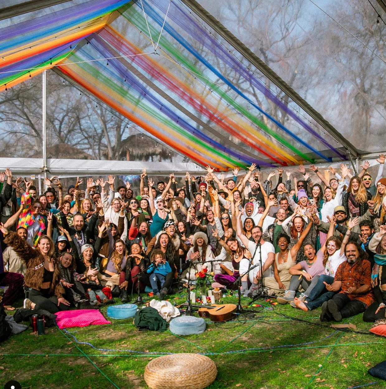 Solarpunk Summit gathering moment 4